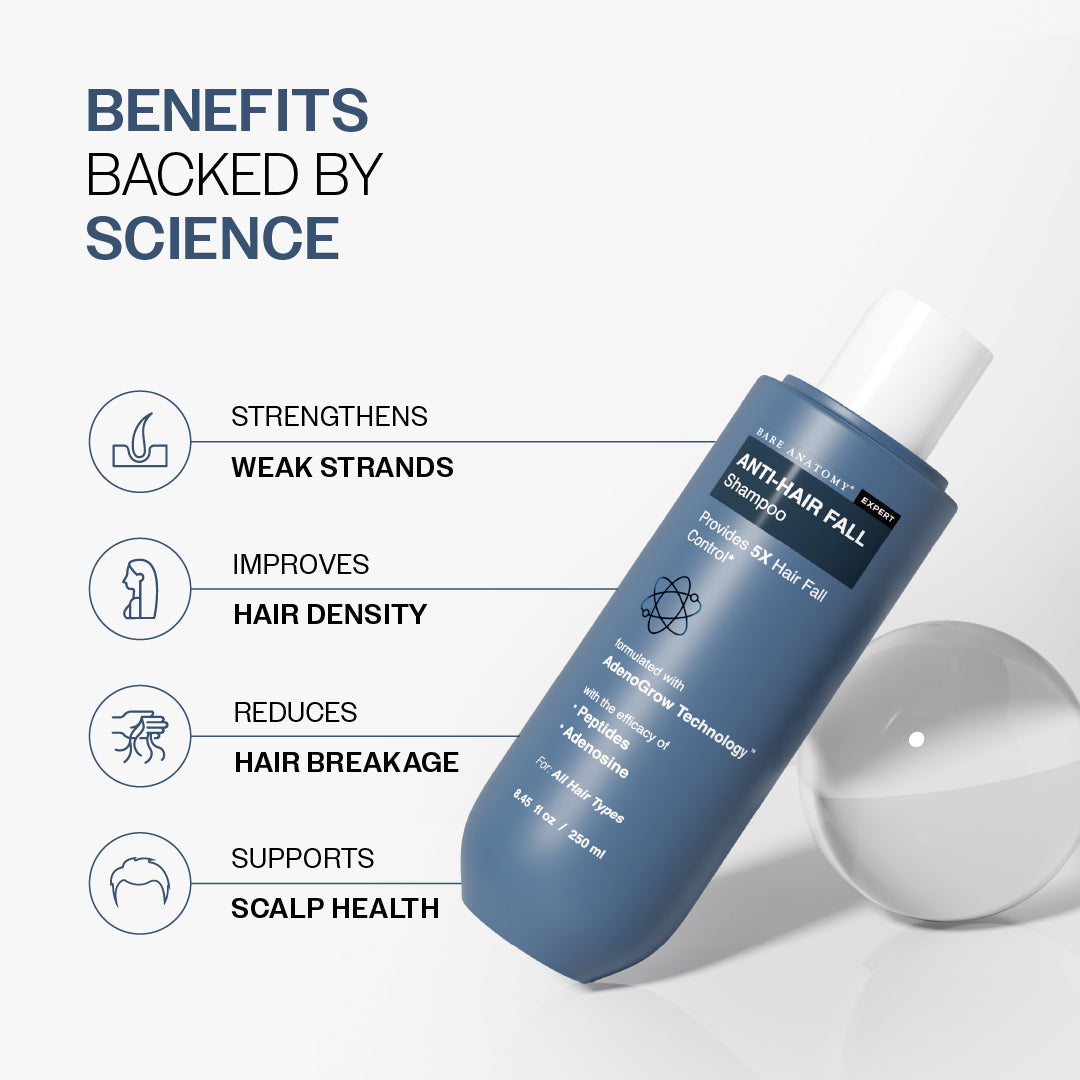 Bare Anatomy Anti-Hair Fall Shampoo – 250 ml
