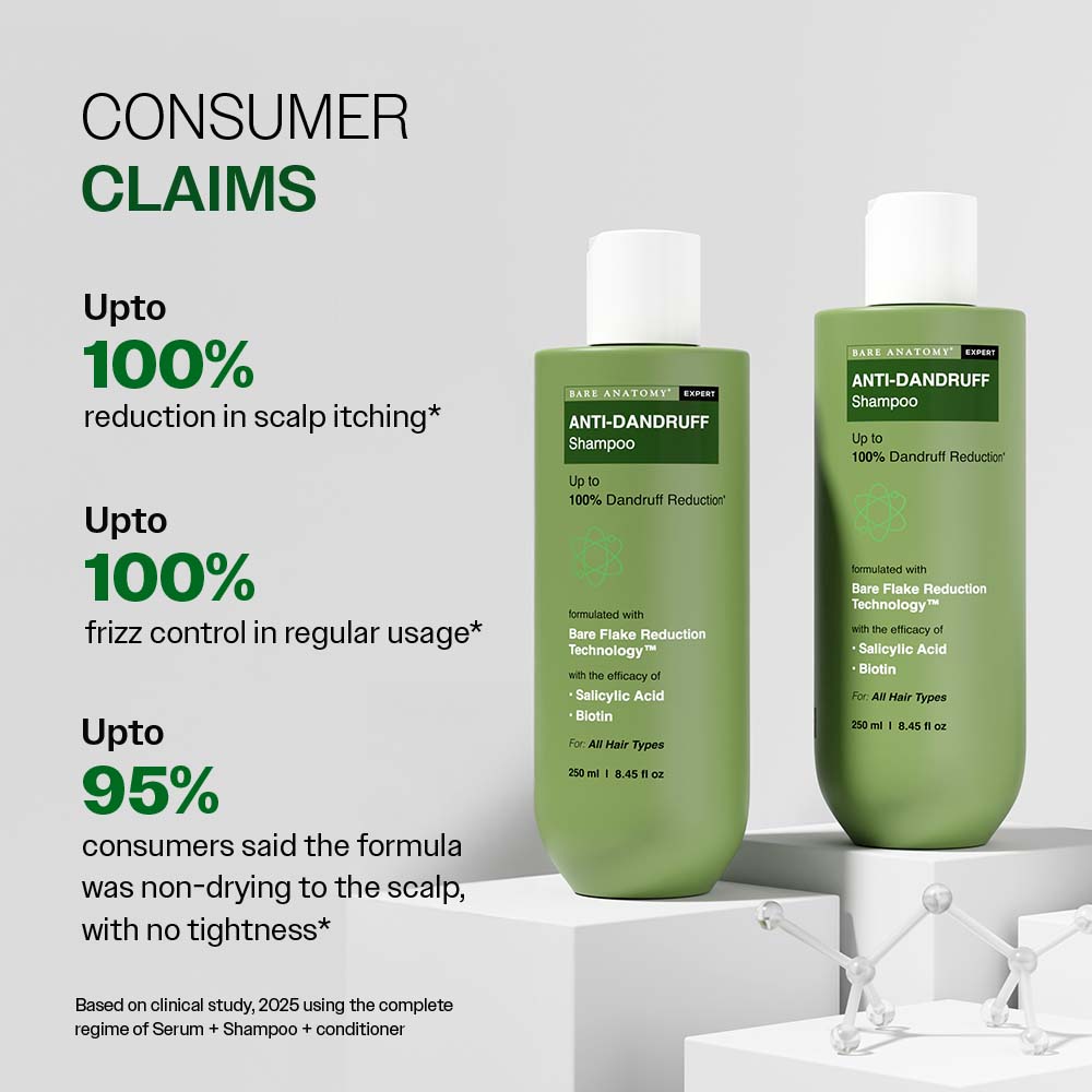 Bare Anatomy Anti-Dandruff Shampoo – 250 ml