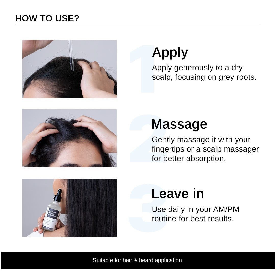 Bare Anatomy Advanced Anti-Grey Hair Serum – 50 ml