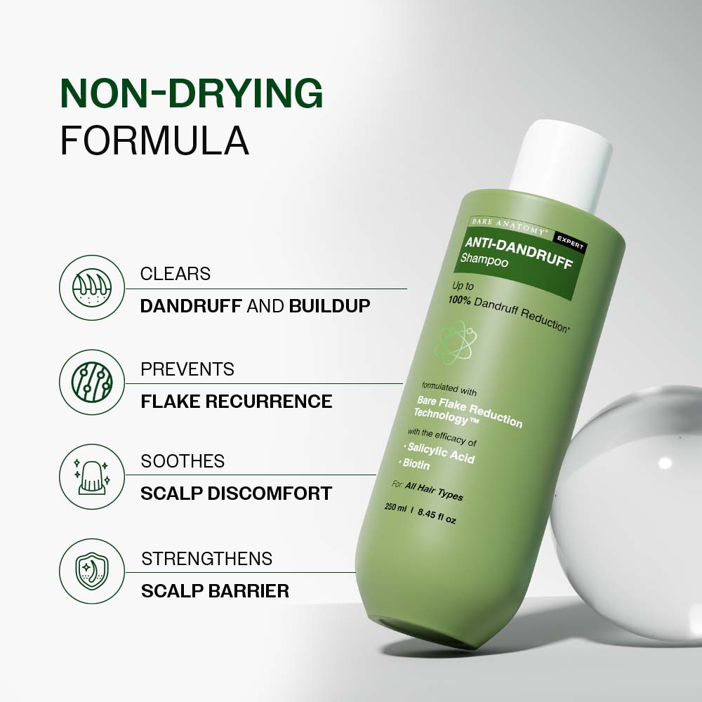 Bare Anatomy Anti-Dandruff Shampoo – 250 ml