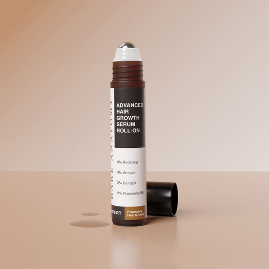 Bare Anatomy Hair Growth Serum Roll-On – 25 ml