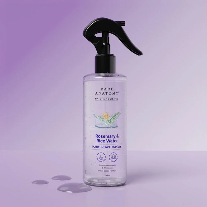 Rosemary & Rice Water Hair Growth Spray – 200 ml
