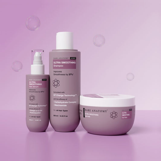 Ultra Smoothing Kit | Shampoo 250 ml, Hair Mask 250 g & Serum 100 ml